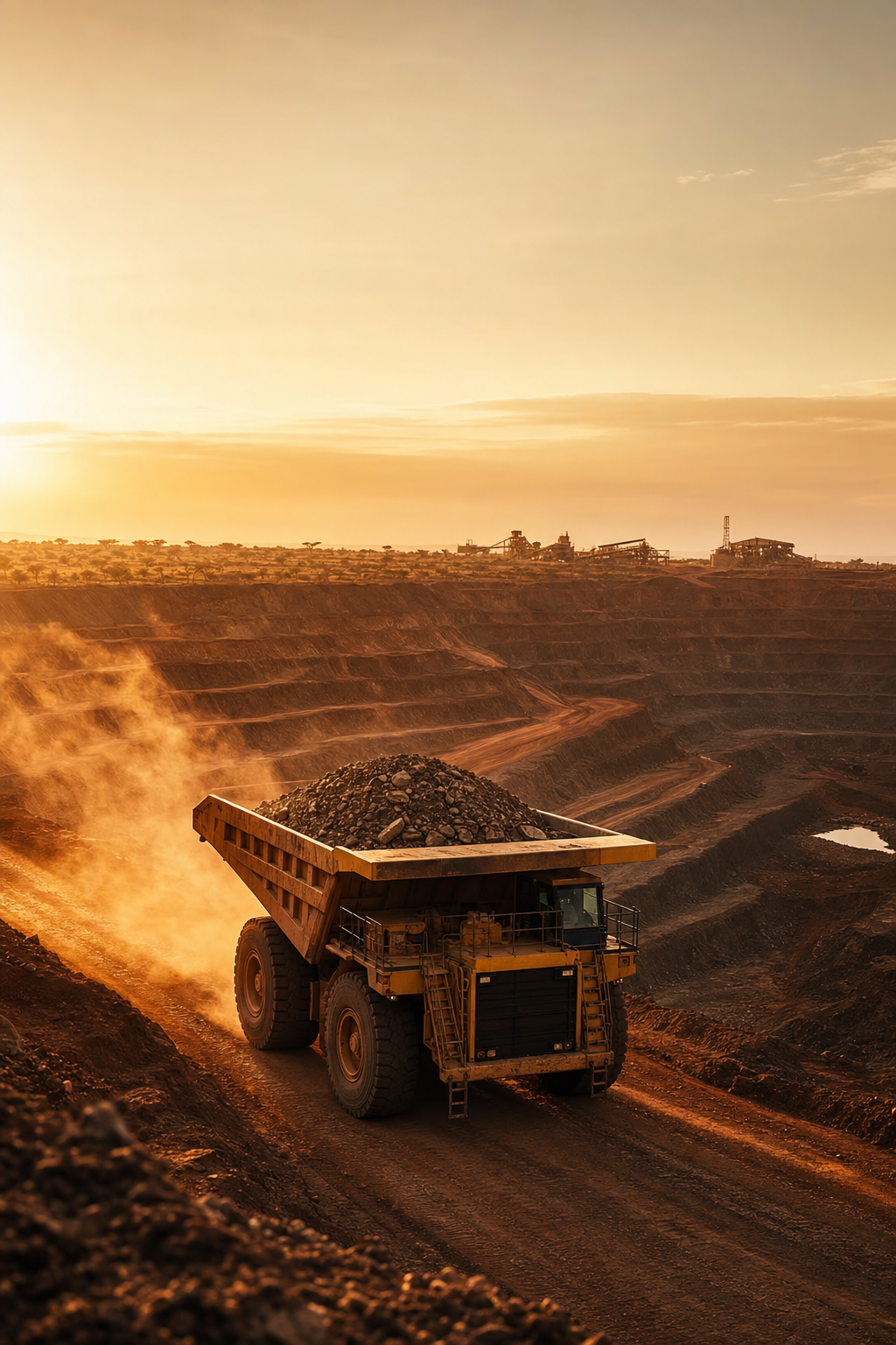 Composition éditoriale Tetra Plus — supply chain minier ouest-africain